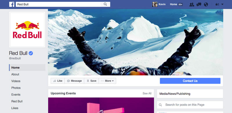 Imparare da Red Bull su come fare Marketing su Facebook
