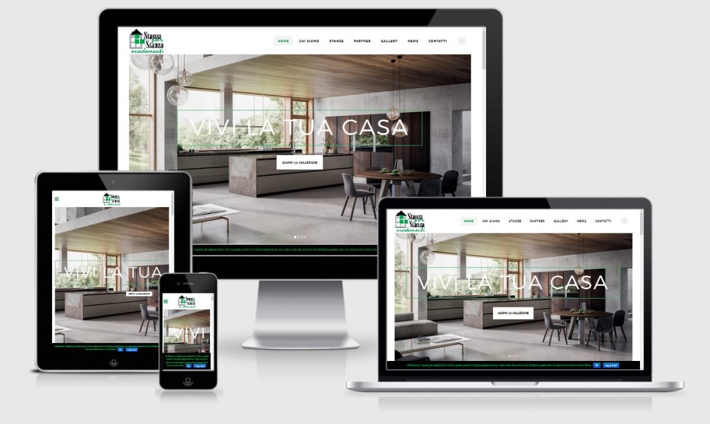 Restyling sito internet Stanza per Stanza Montebelluna