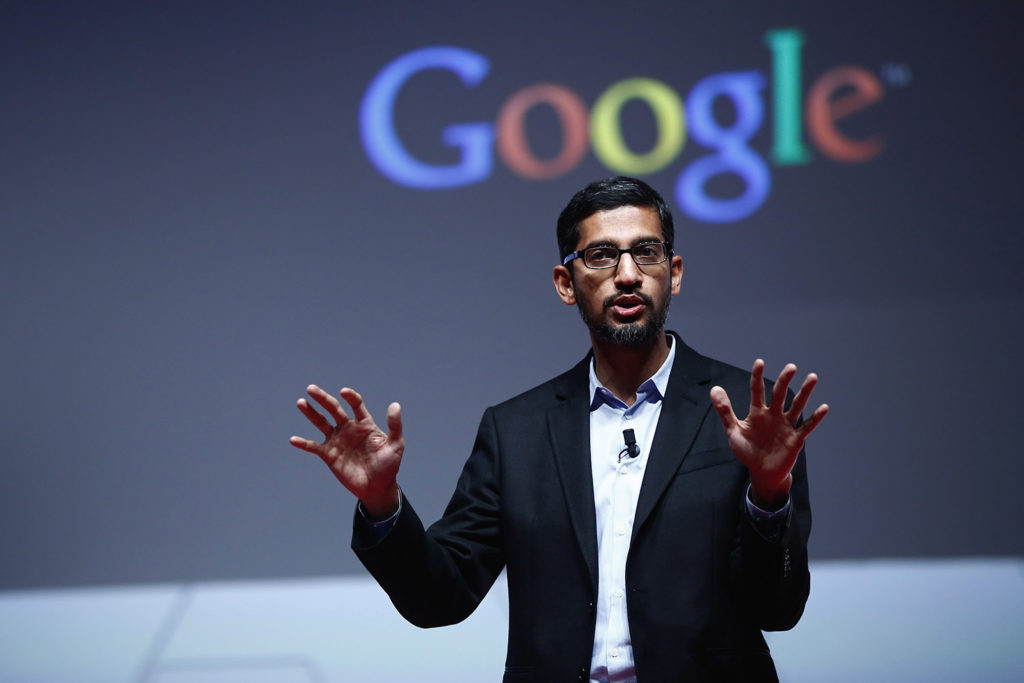 Sundar Pichai CEO Google 7 lezioni da imparare